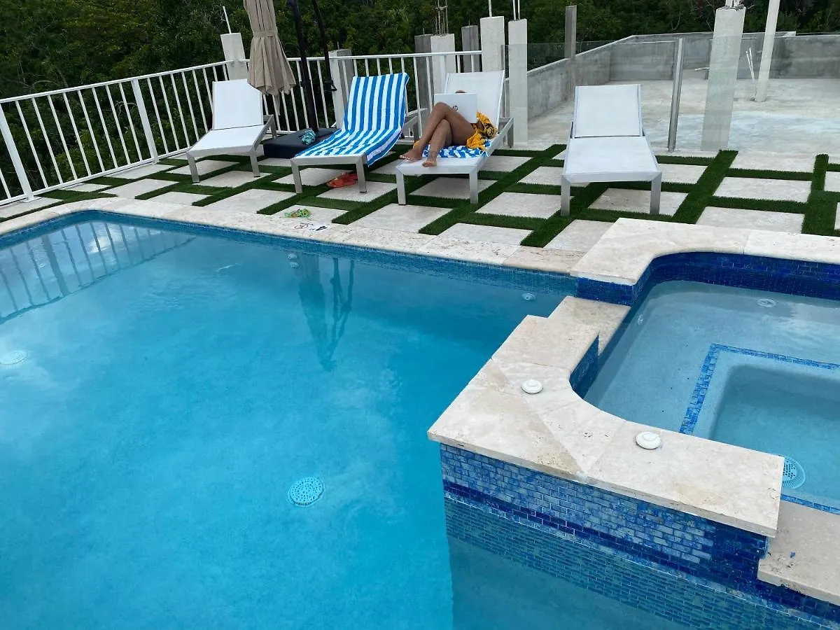 Villa Luxury 2 Bedroom Rooftop Pool View Unit #3 Falmouth Jamaica